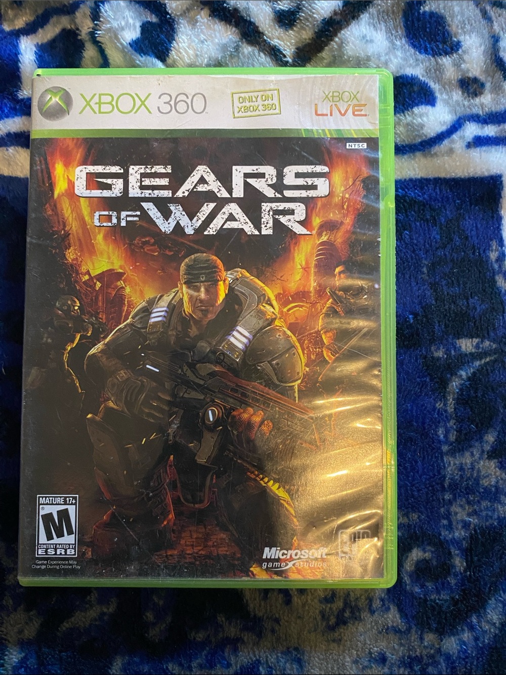 Microsoft Xbox 360 Gears of War — Black, Orange, Green
